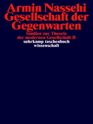 cover image of Gesellschaft der Gegenwarten